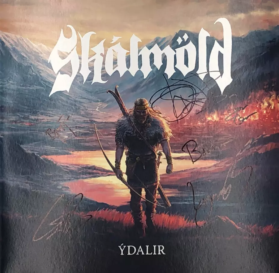 SKALMÖLD - Ýdalir SIGNED [BLACK DOUBLE VINYL]